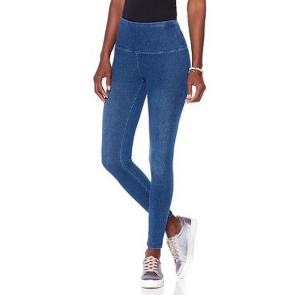 Lysse Pants - Lysse Boyfriend Denim Leggings Mid Wash Small New